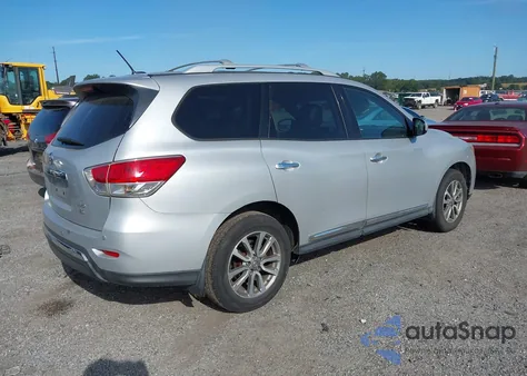 2014 Nissan Pathfinder Sl z USA, uszkodzony, nr VIN 5N1AR2MM7EC631784